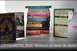 Wieruszów Wydarzenie Literatura Czytelmistrz 2020 ph."Wolność od deski do deski"