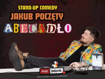 Kępno Wydarzenie Stand-up Kępno! Stand-up: Jakub Poczęty w programie "Abecadło"!