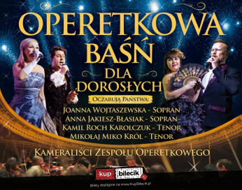 Wieruszów Wydarzenie Koncert Operetkowa baśń dla dorosłych