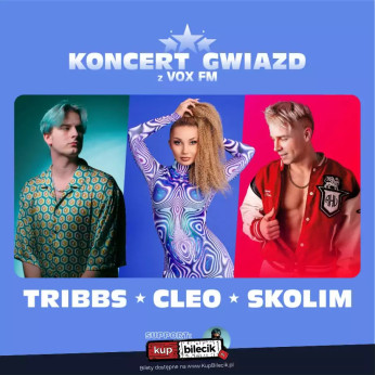 Ostrów Wielkopolski Wydarzenie Koncert TRIBBS * CLEO * SKOLIM