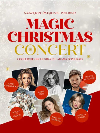 Ostrów Wielkopolski Wydarzenie Koncert MAGIC CHRISTMAS CONCERT - NAJWIĘKSZE ŚWIĄTECZNE PRZEBOJE