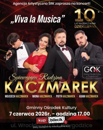 Przygodzice Wydarzenie Koncert "Viva La Musica"