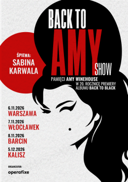 Kalisz Wydarzenie Koncert Back to Amy Show - Pamięci Amy Winehouse